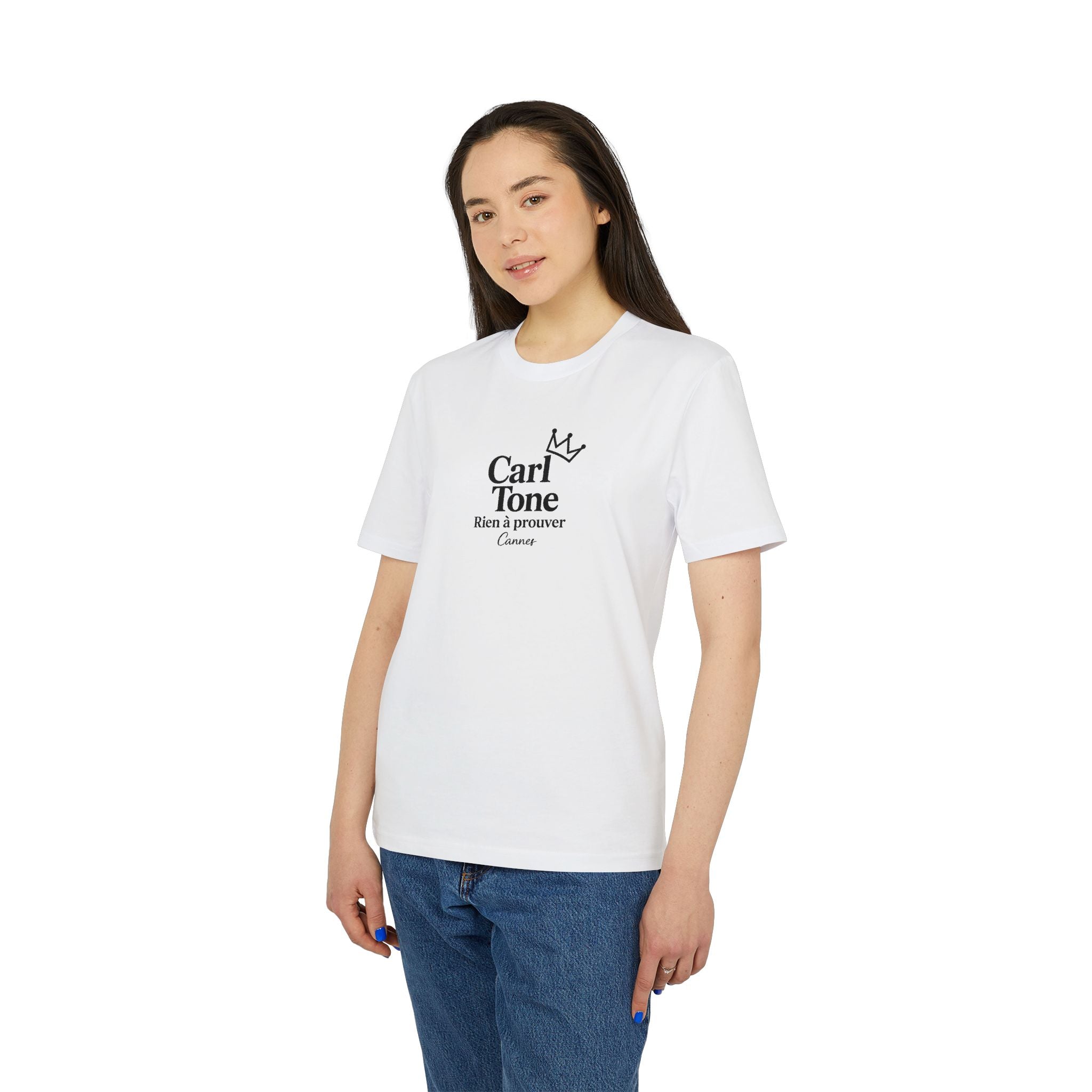 Unisex Tee - Carl Tone Rien à Prouver Cannes Édition| T-shirt Riviera| OUT OF PLAY CANNES Riviera Snob-Chic