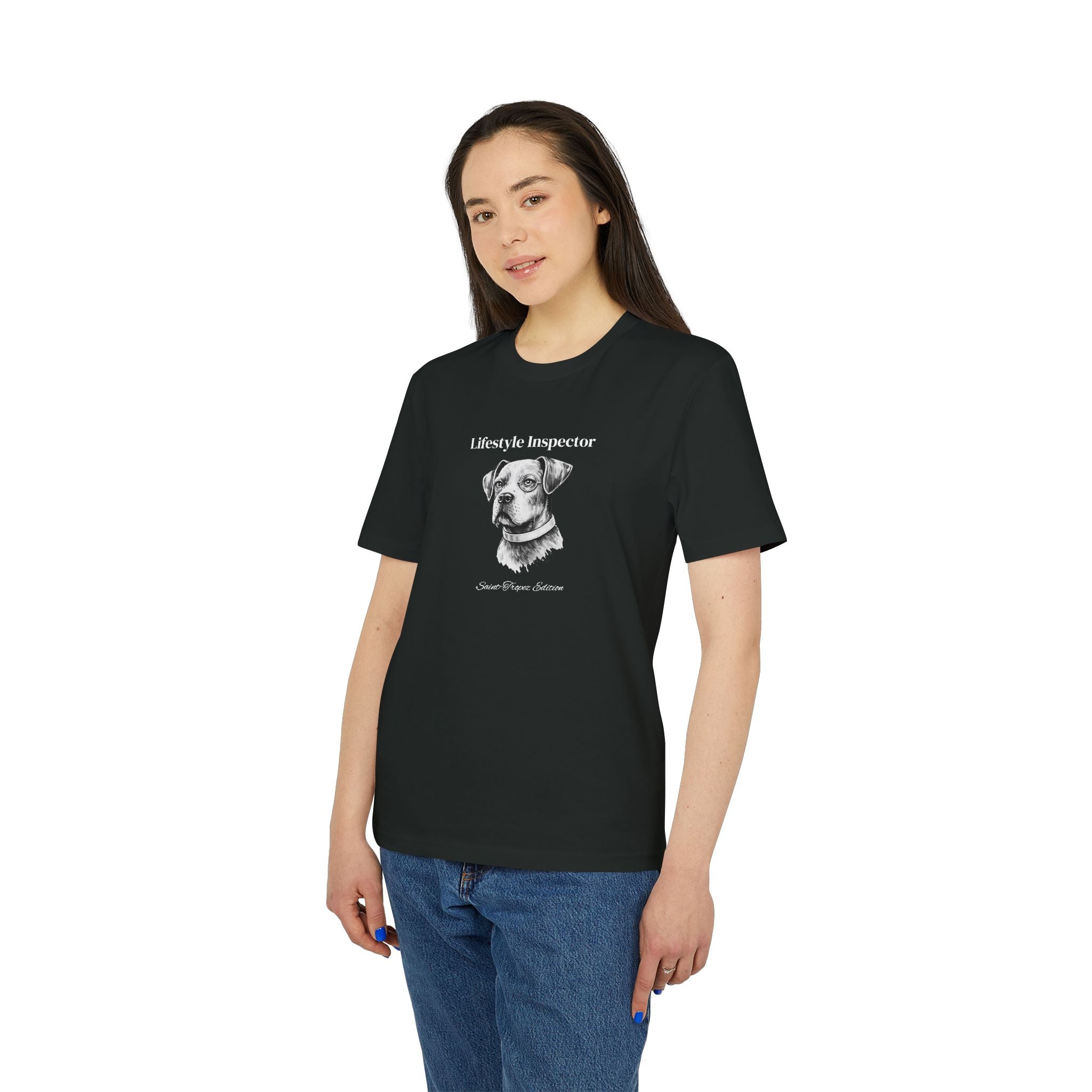 Lifestyle Inspector T-Shirt | Saint-Tropez Edition | Premium Organic Cotton Tee | Riviera Style OUT OF PLAY Cannes