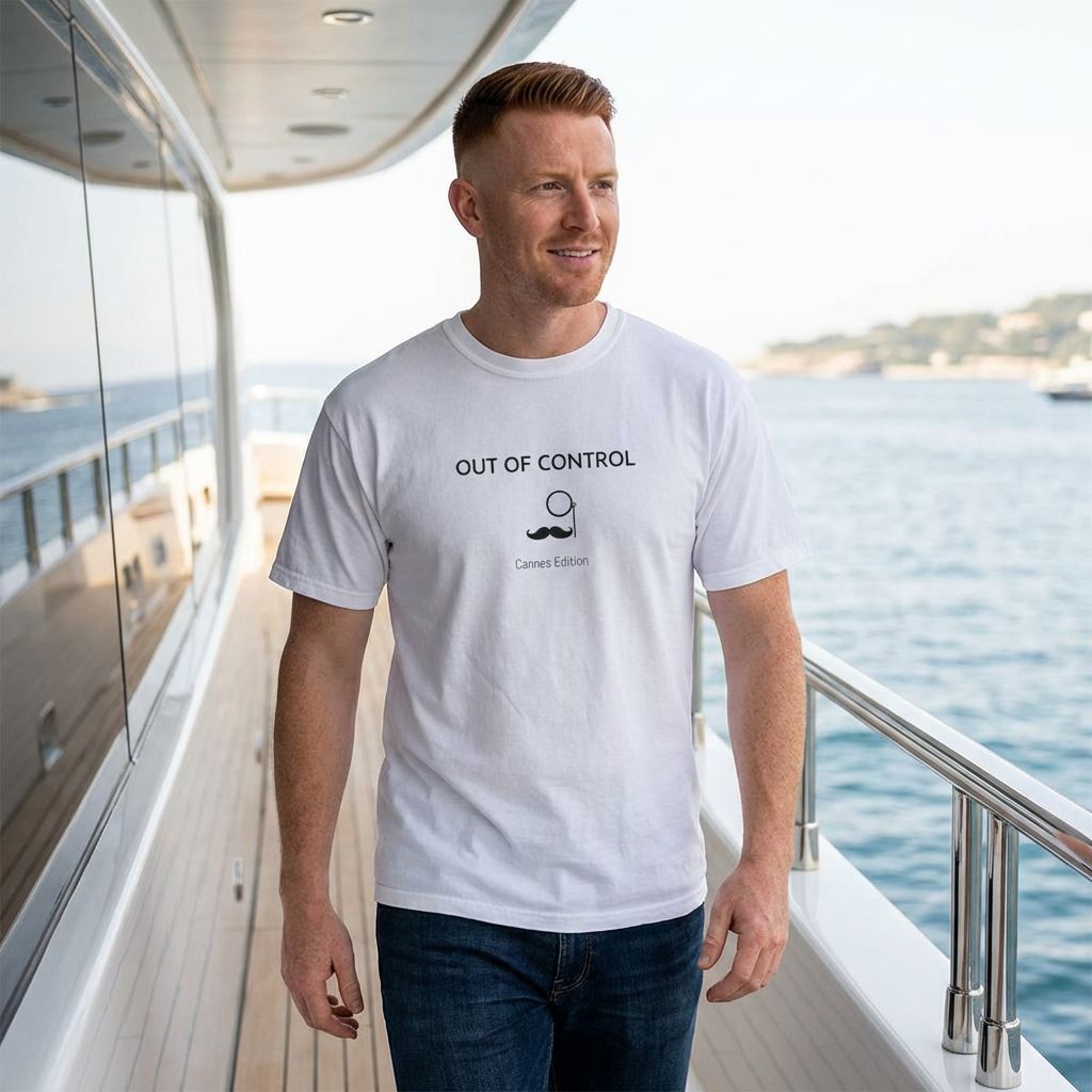 OUT OF CONTROL – T-shirt Signature | Édition Cannes
