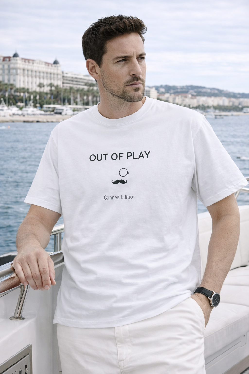 OUT OF PLAY – T-shirt Signature | Édition Cannes