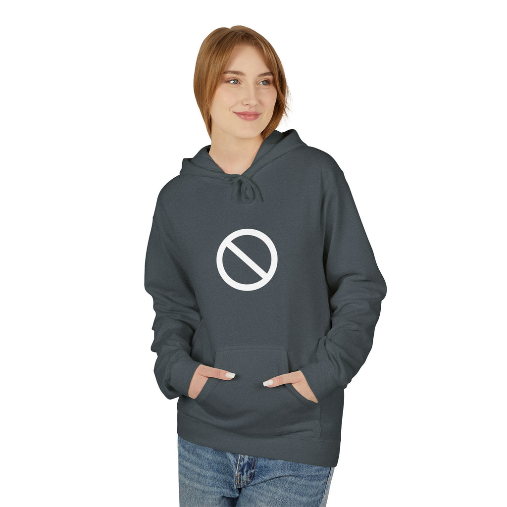 Sweat à capuche PAS DISPO – Hoodie streetwear unisexe – Noir, blanc & gris – Style urbain minimal – Cadeau ado