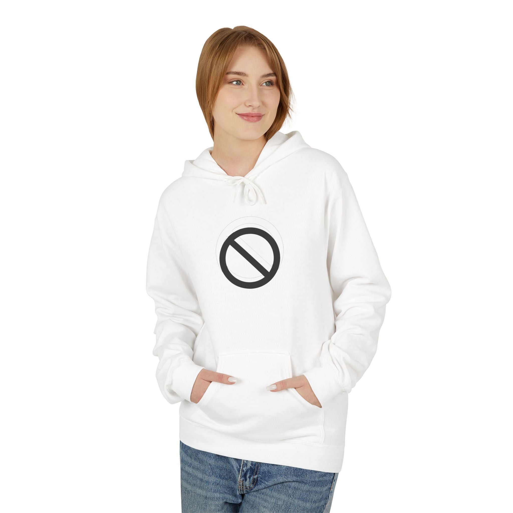Sweat à capuche PAS DISPO – Hoodie streetwear unisexe – Noir, blanc & gris – Style urbain minimal – Cadeau ado