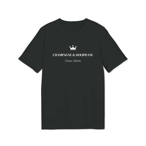Champagne & Doliprane T-shirt – Cannes Festival Edition – Riviera Style Minimaliste