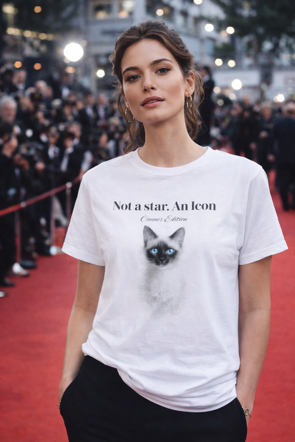 Not a star. An icon. Riviera Edition. Out of Play Cannes